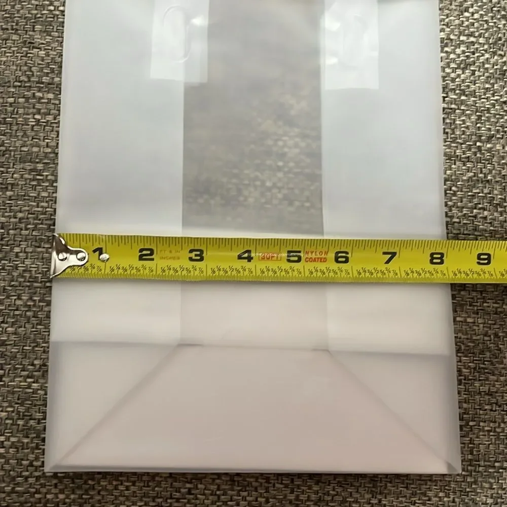 Uline 30 Count Clear Frosted Party Bags/Gift Bags (NEW)